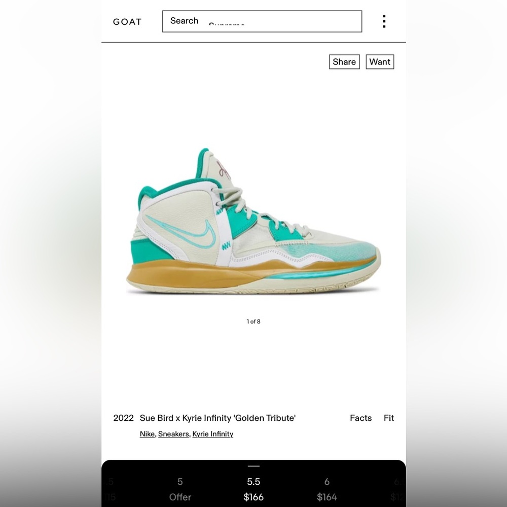 Nike x Kyrie Infinity EP ‘Golden Tribute’ Keep Sue Fresh 2022 Basketball Shoes